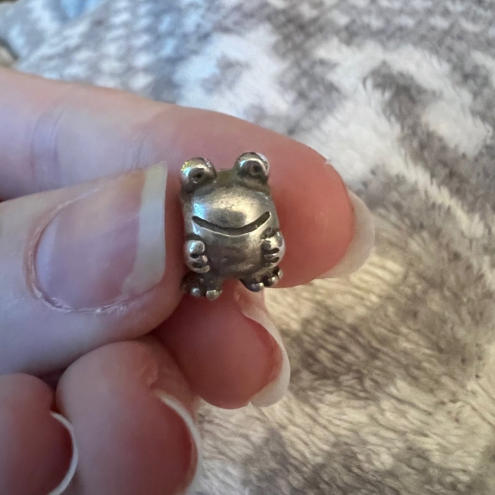 Authentic frog Pandora charm